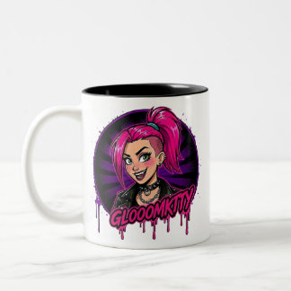 2 Couleurs Tasse à café Gloomkitty