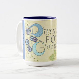 2 Couleurs Tasse à café « Je suis inspiré - Rêver en se conce
