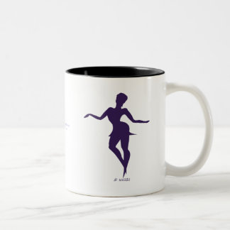 2 Couleurs Tasse à café JP MAROU Danse toute la nuit