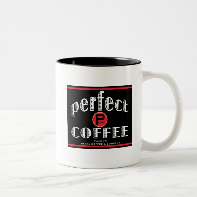 2 Couleurs Tasse à café parfaite (Droit)