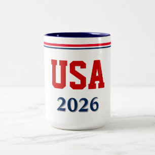 2 Couleurs Tasse à café USA