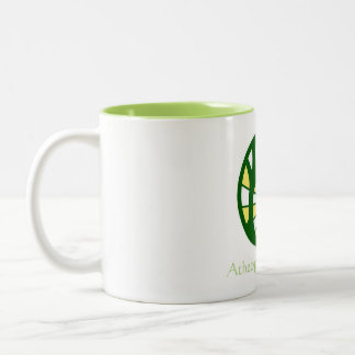 2 Couleurs Tasse à deux tons d'Atheopaganism
