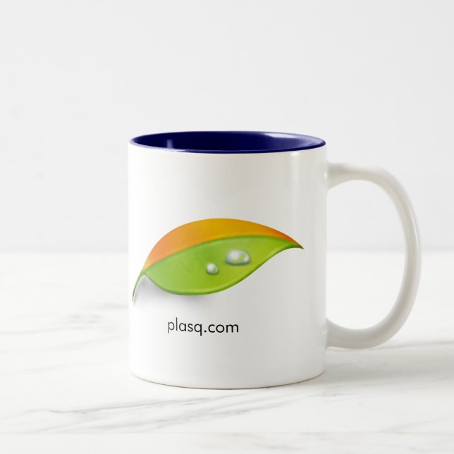2 Couleurs Tasse à deux tons de la vie comique (Droit)