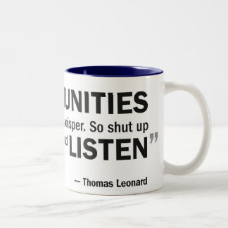 2 Couleurs Tasse à deux tons - les 'occasions ne frappent
