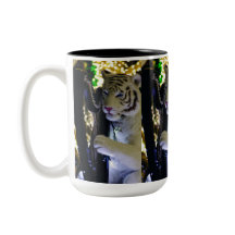 Tasse à l'harmonica du Tigre Blanc