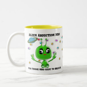 2 Couleurs Tasse Abduction Aliène Pour Ceux Qui Veulent Croir