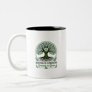 2 Couleurs Tasse Arbre de vie 
