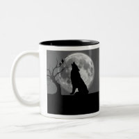 Tasse Artistique Nature et Pleine Lune