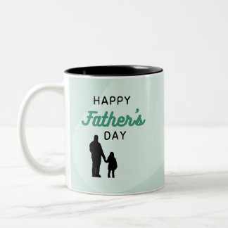 2 Couleurs Tasse Bonne Fête des Pères 