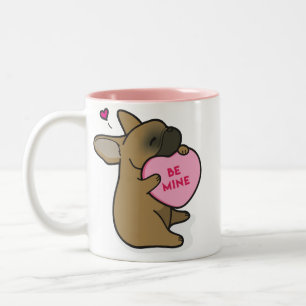 2 Couleurs Tasse Bouledogue-Rouge de faon du 2015-French de
