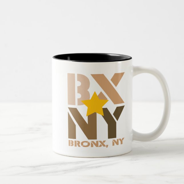 2 Couleurs Tasse Brown de BX Bronx (Droit)