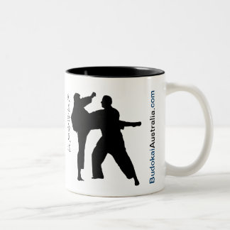 2 Couleurs Tasse Budokai Australie d'Aikido