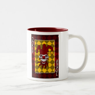 2 Couleurs Tasse Carte Joker