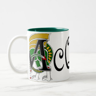 2 Couleurs Tasse celtique de dragon de McQuaid