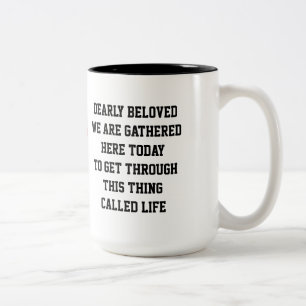 2 Couleurs Tasse "chèrement aimée"