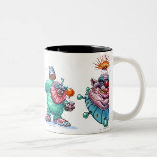 2 Couleurs Tasse Chiodo Klownz