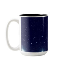 Tasse Ciel Cosmique Étoilé Bleu Nuit Profonde Cosm
