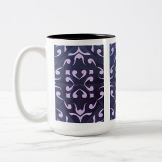 2 Couleurs Tasse Classique Géométrique Abstraite Moderne