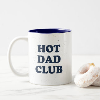 2 Couleurs Tasse Club des Papas Chauds Idée Cadeau Drôle pour