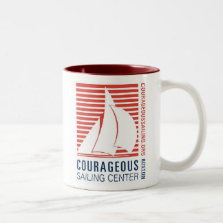 2 Couleurs Tasse courageuse