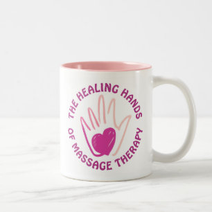 2 Couleurs Tasse curative de la TA de mains