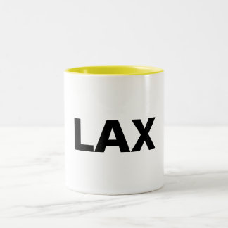 2 Couleurs Tasse d'aéroport de LAX - de Los Angeles