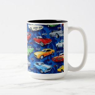 2 Couleurs Tasse d'amants de voiture de classiques de voiture