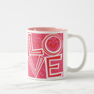 2 Couleurs Tasse d'AMOUR