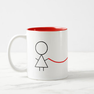2 Couleurs Tasse d'amour