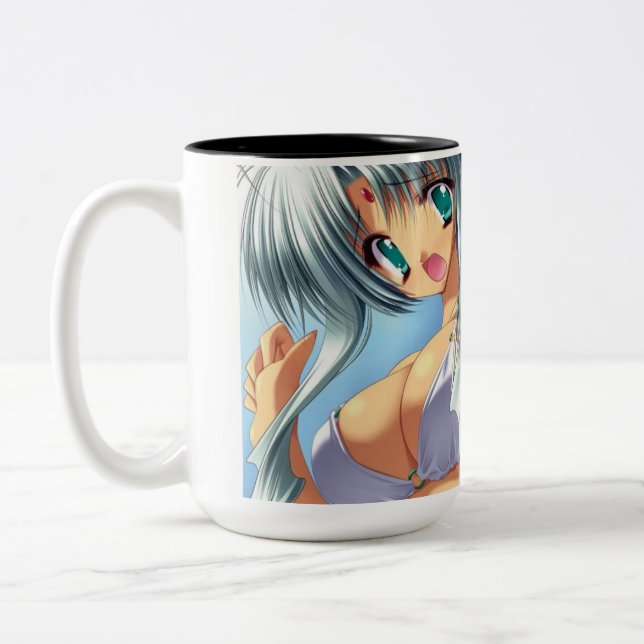 2 Couleurs Tasse d'Anime (Gauche)