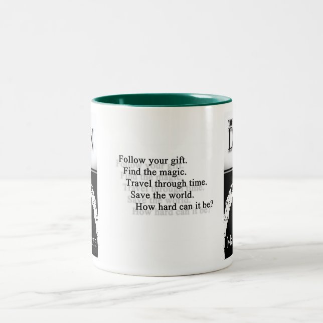 2 Couleurs Tasse d'anneau de dragon (Centre)