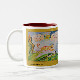2 Couleurs Tasse d'art de filles de Burnham
