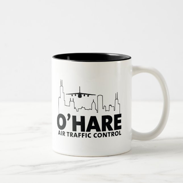 2 Couleurs Tasse d'ATC d'O'Hare (Droit)