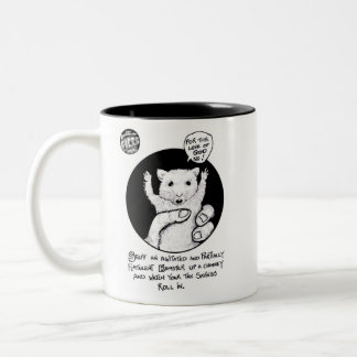 2 Couleurs Tasse de 2-Ton de la "épargne de hamster" de FICTS