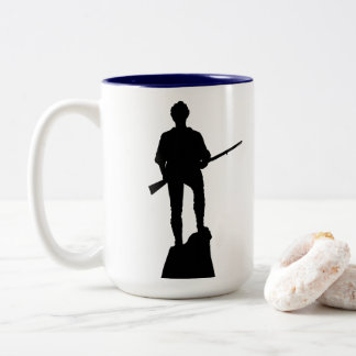 2 Couleurs Tasse de 425 ml à la statue du capitaine Parker