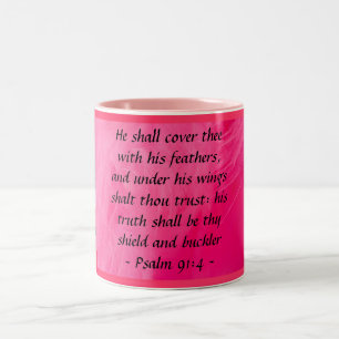 2 Couleurs Tasse de 91:4 de psaume