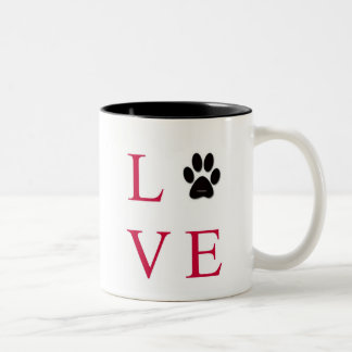 2 Couleurs Tasse de "AMOUR" de délivrance