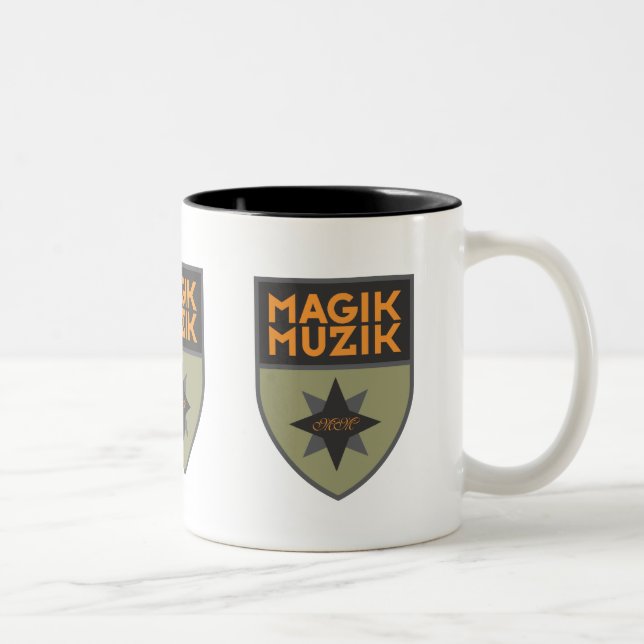 2 Couleurs Tasse de "armée" de Magik Muzik (Droit)