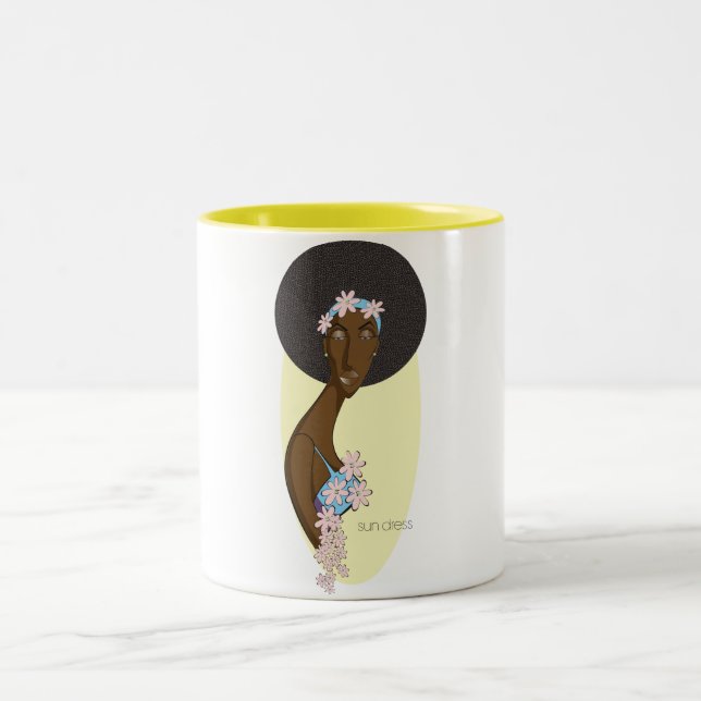 2 COULEURS TASSE DE BAIN DE SOLEIL (Centre)