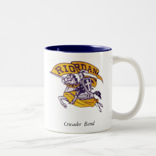 2 Couleurs Tasse de bande de croisé de logo d'ARHS