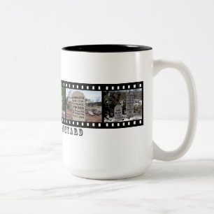 2 Couleurs Tasse de bande de film de cimetière de Boothill d