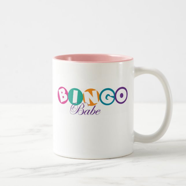2 Couleurs Tasse de bébé de bingo-test (Droit)