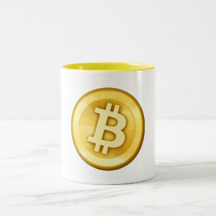 2 Couleurs Tasse de Bitcoin
