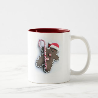 2 Couleurs Tasse de bonhomme en pain d'épice