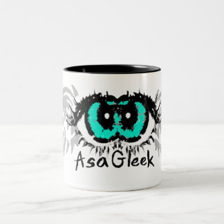 2 Couleurs Tasse de boule de double oeil