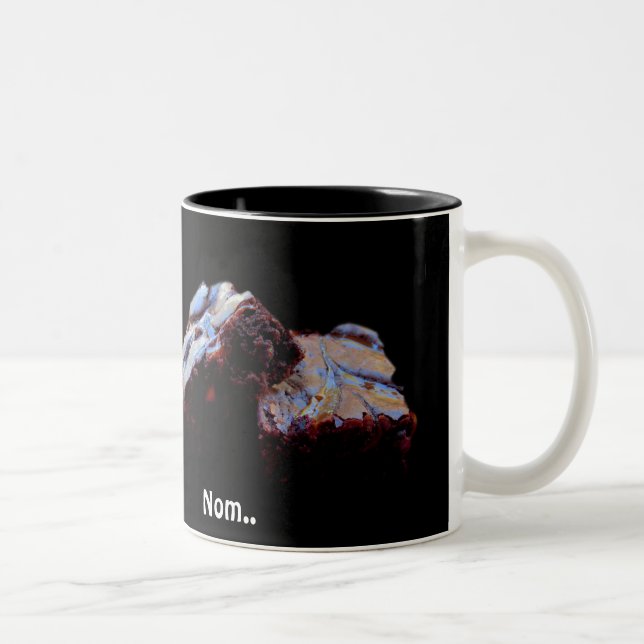 2 Couleurs Tasse de "brownie" (Droit)