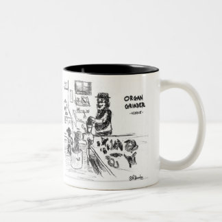 2 Couleurs Tasse de BROYEUR d'ORGANE