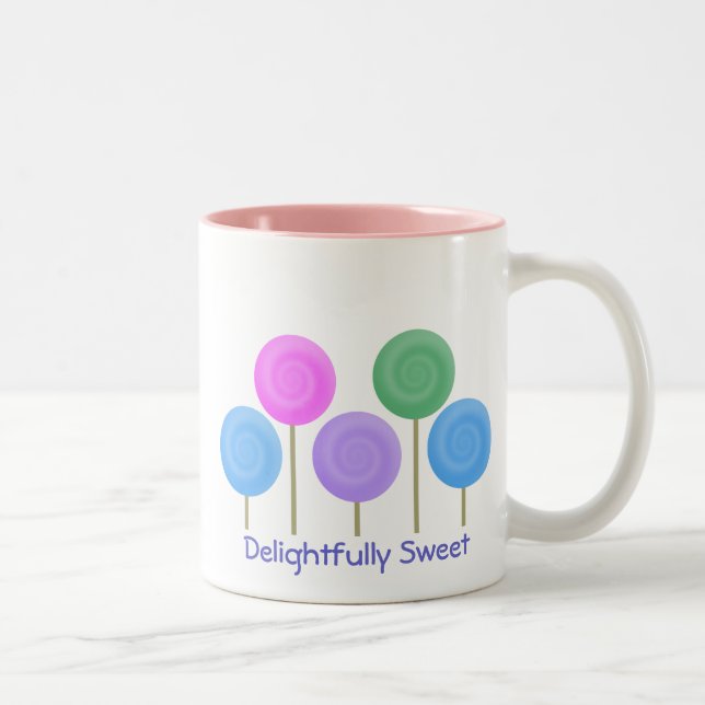 2 Couleurs Tasse de bruit de sucette (Droit)