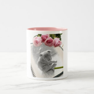 2 Couleurs Tasse de bull-terrier du Staffordshire