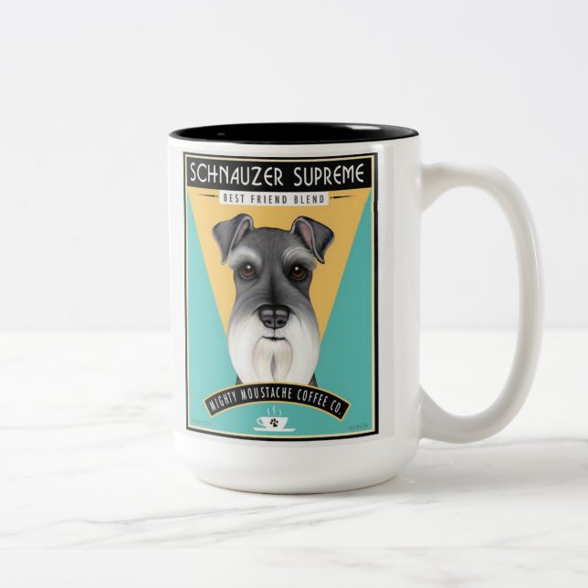 2 Couleurs tasse de café (Droit)